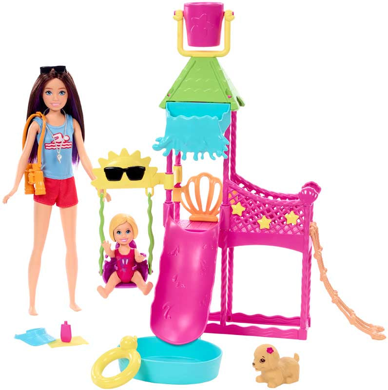 BARBIE SKIPPER WATER PARK PLAY SET