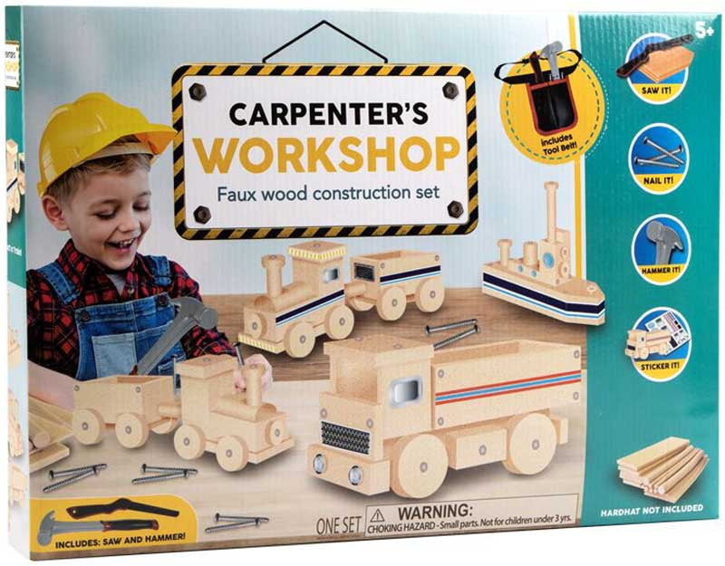 CARPENTERS WORKSHOP - FAUX WOOD CONSTRUCTION KIT