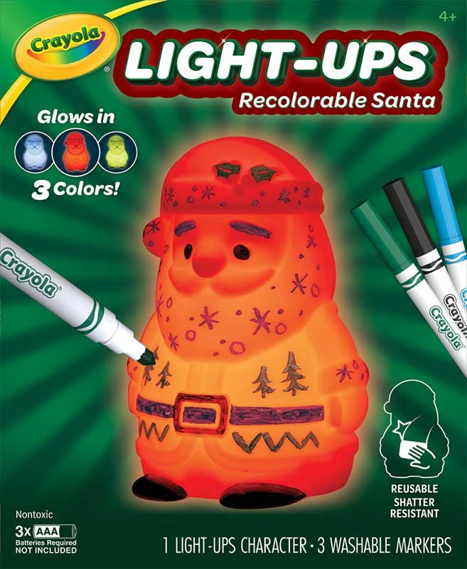 CRAYOLA LIGHT UPS - SANTA