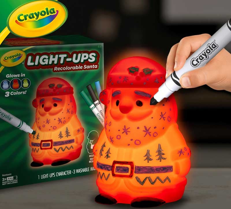 CRAYOLA LIGHT UPS - SANTA