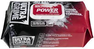 Ultragrime Power Scrub Clothwipes