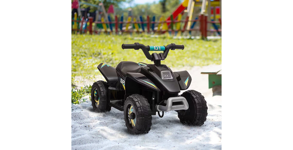 Electric Quad 6V for 1-5 Years Old BLACK