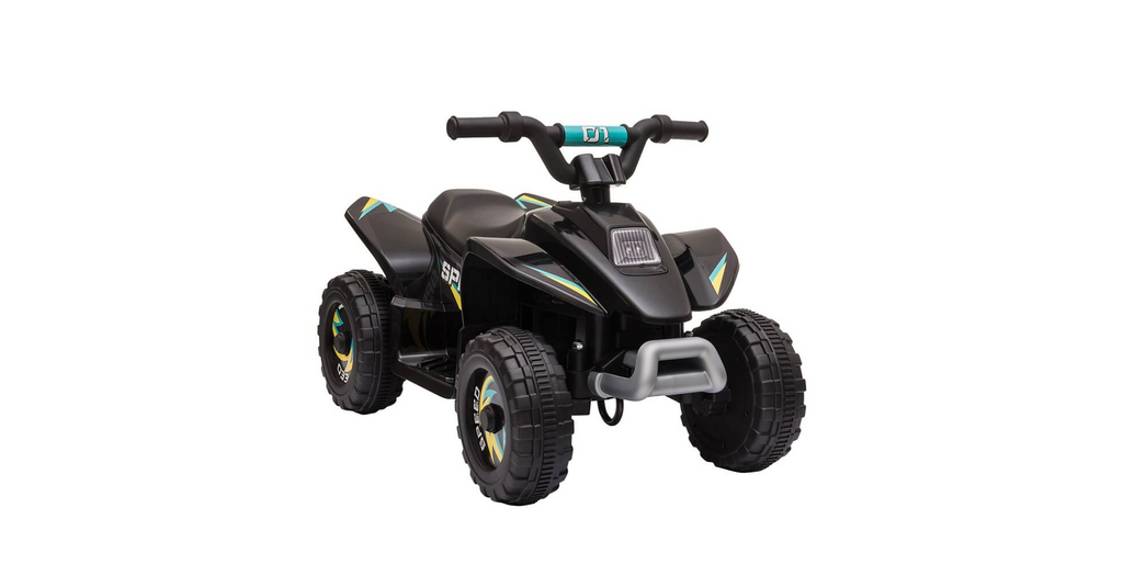 Electric Quad 6V for 1-5 Years Old BLACK