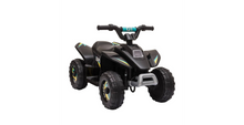Load image into Gallery viewer, Electric Quad 6V for 1-5 Years Old BLACK