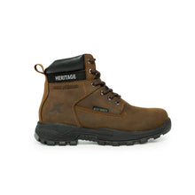 Load image into Gallery viewer, Xpert Heritage Legend Waterproof S7L Safety Boot Brown