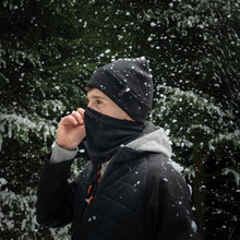 Load image into Gallery viewer, Xpert Winter Essentials Set Socks, Hat &amp; Snood Black