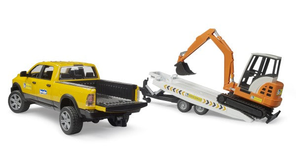 RAM Rental Service with Mini Excavator