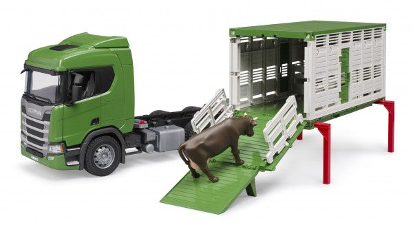 Scania Super 560R Cattle transportation truck with 1 cattle