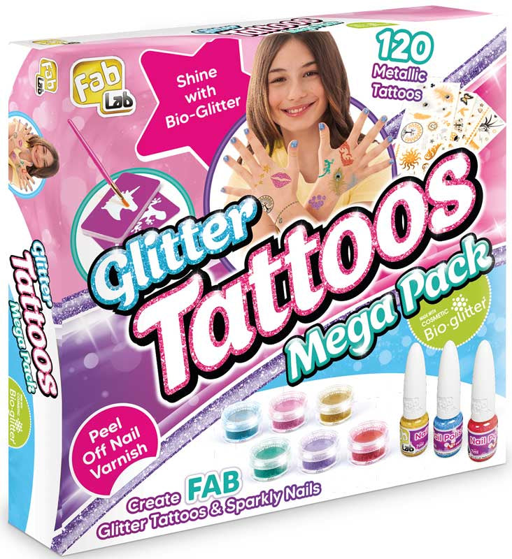FABLAB GLITTER TATTOOS MEGA PACK