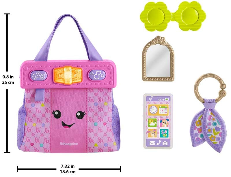 FISHER PRICE - LAUGH & LEARN GOING PLACES LEARNING PURSE