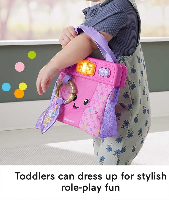 FISHER PRICE - LAUGH & LEARN GOING PLACES LEARNING PURSE