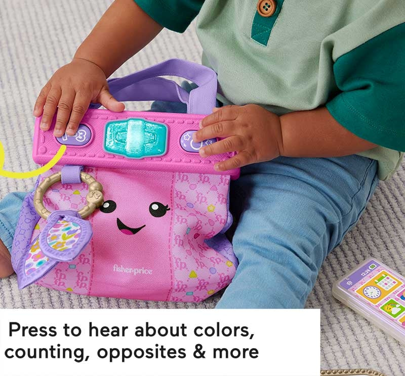 FISHER PRICE - LAUGH & LEARN GOING PLACES LEARNING PURSE