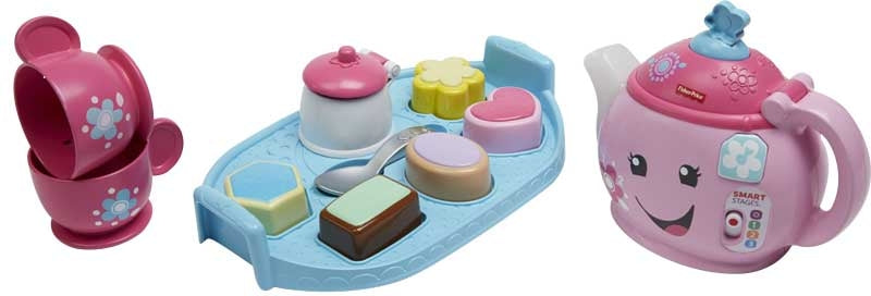 FISHER PRICE LAUGH AND LEARN SWEET MANNERS TEA SET