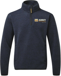 Abbey Machinery Navy Fleece pullover