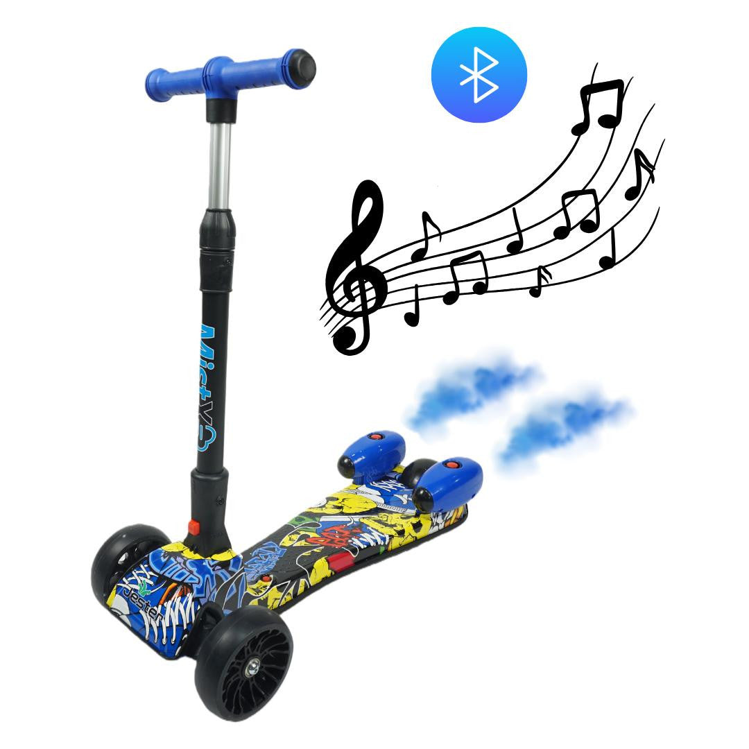 MistX 3 Wheel Foldable Kids Push Vapour Scooter