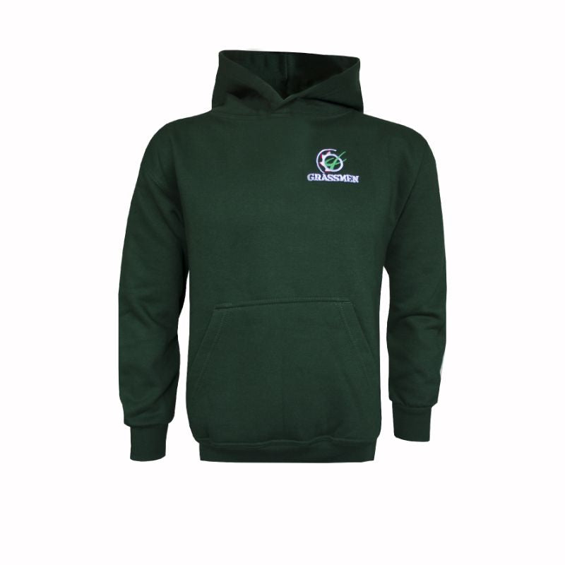 GRASSMEN Hoodie Bottle Green