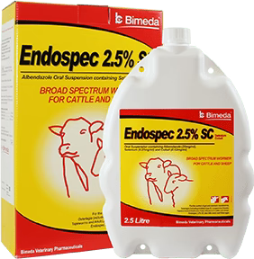 Endospec Total Wormer for Cattle and Sheep - 2.5L