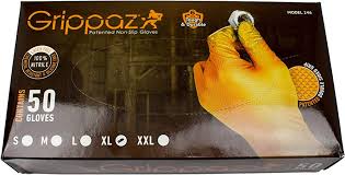 Grippaz Orange Gloves 50pack