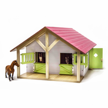 Load image into Gallery viewer, 1:24 LARGE HORSE STABLE