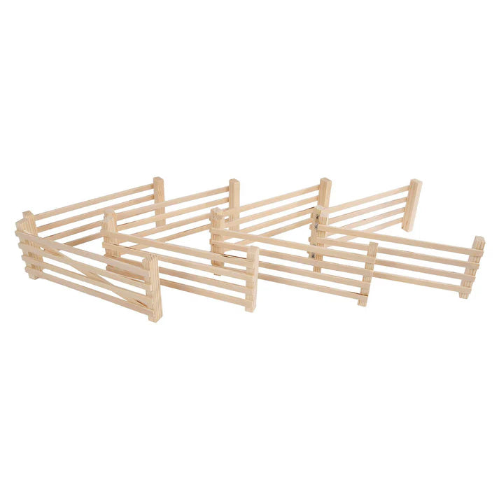 8 Wooden Fences 1:24