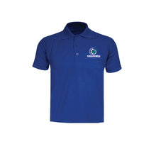Load image into Gallery viewer, GRASSMEN Adults Keep &#39;Er Lit Blue Polo Shirt