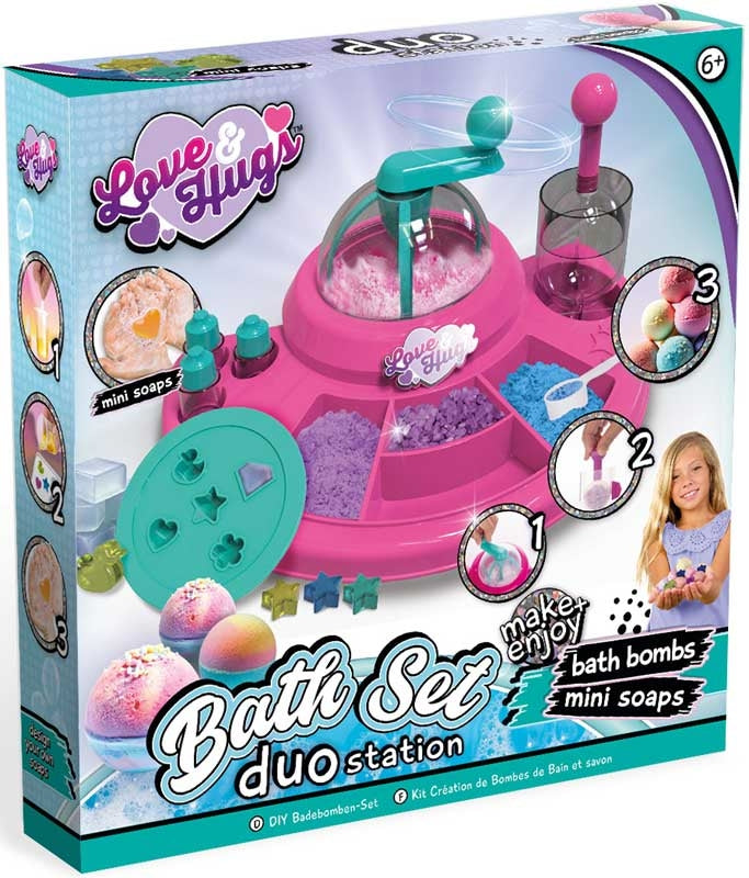 LOVE & HUGS DUO - BATH BOMB & SOAP MAKER