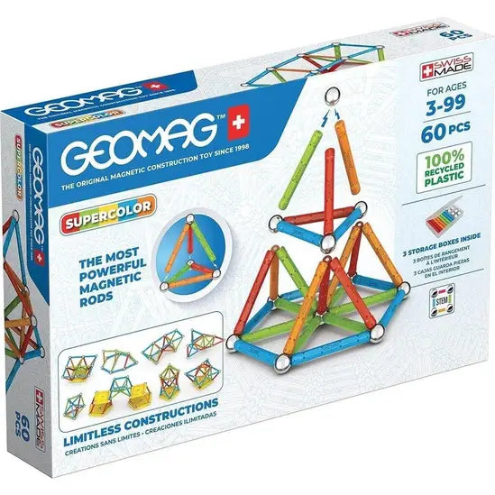 Geomag Supercolor 60 Pieces