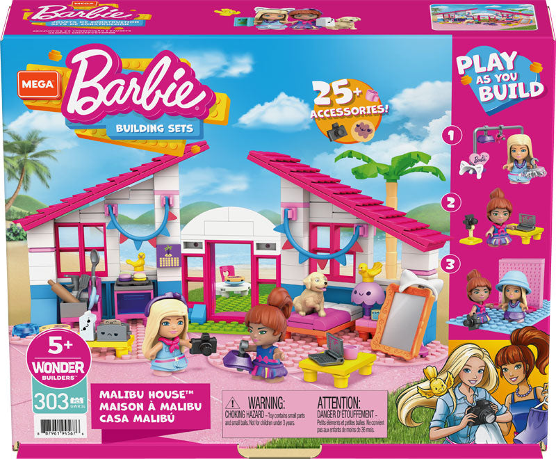 MEGA CONSTRUX BARBIE MALIBU HOUSE