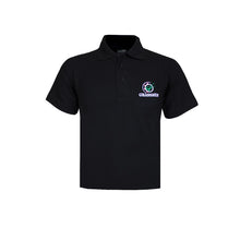 Load image into Gallery viewer, Grassmen - Can&#39;t Stop, Won&#39;t Stop Black Polo Shirt KIDS