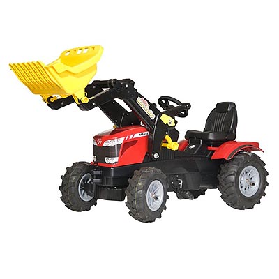 Rolly Massey Ferguson 8650 with loader and pneumatic tyres Farmtrac