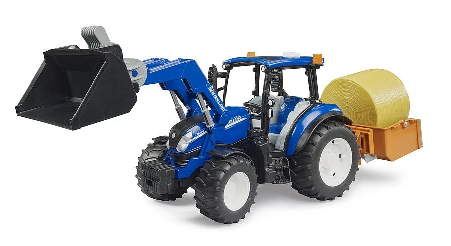 Bruder New Holland T5.120 with Frontloader
