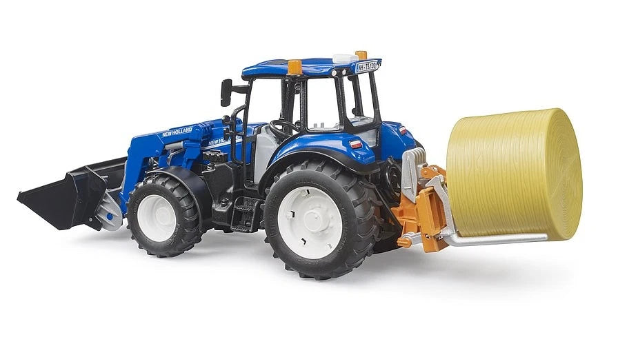 Bruder New Holland T5.120 with Frontloader