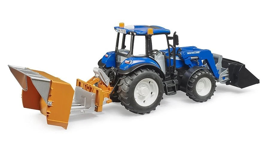 Bruder New Holland T5.120 with Frontloader