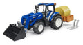 Bruder New Holland T5.120 with Frontloader