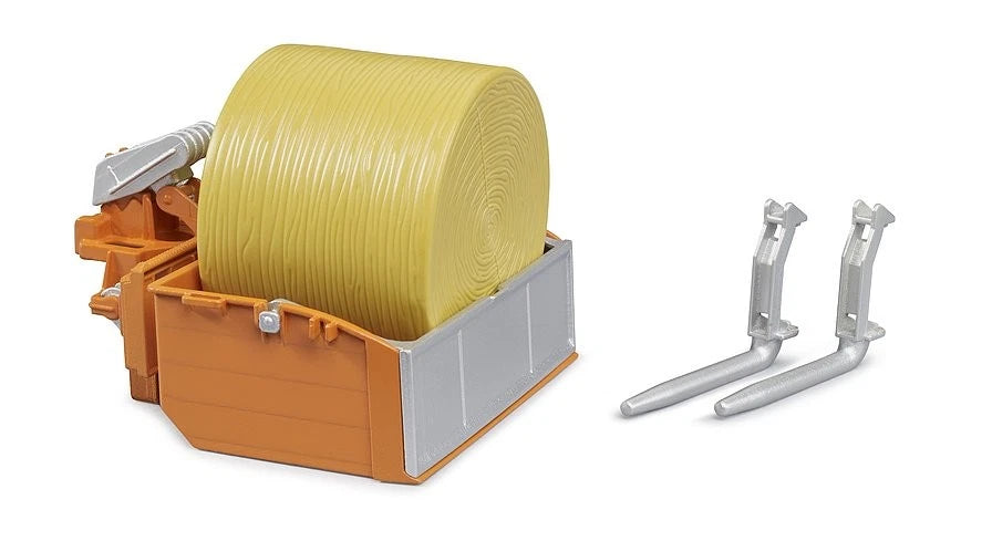 Loading box with forks