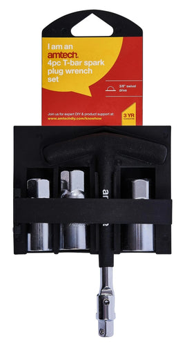 4pc T-Bar Spark Plug Wrench Set