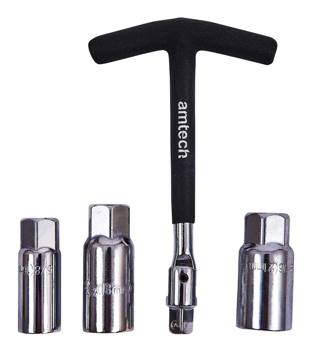 4pc T-Bar Spark Plug Wrench Set