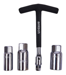 4pc T-Bar Spark Plug Wrench Set