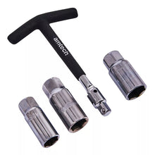 Load image into Gallery viewer, 4pc T-Bar Spark Plug Wrench Set