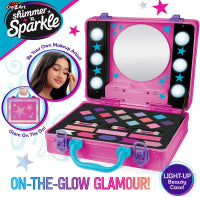 SHIMMER N SPARKLE INSTAGLAM LIGHT UP BEAUTY CASE