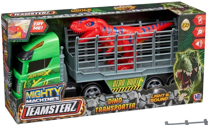 TEAMSTERZ LIGHT AND SOUND DINO TRANSPORTER