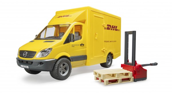 DHL Delivery Van & Pallet Truck
