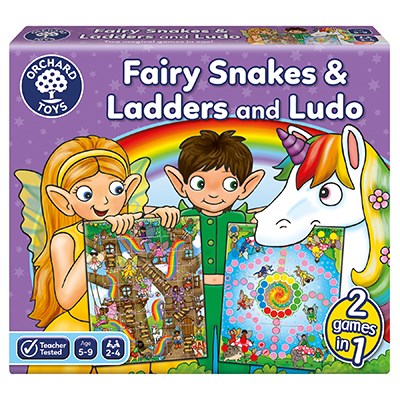 Fairy Snakes & Ladders and Ludo Board Game