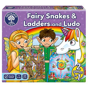 Fairy Snakes & Ladders and Ludo Board Game
