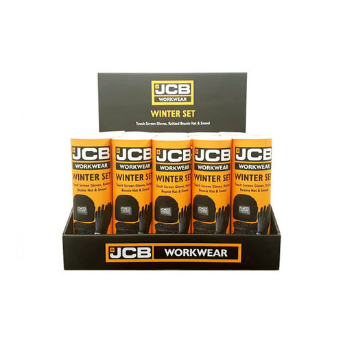 JCB Winter Set - Gloves, Hat & Snood