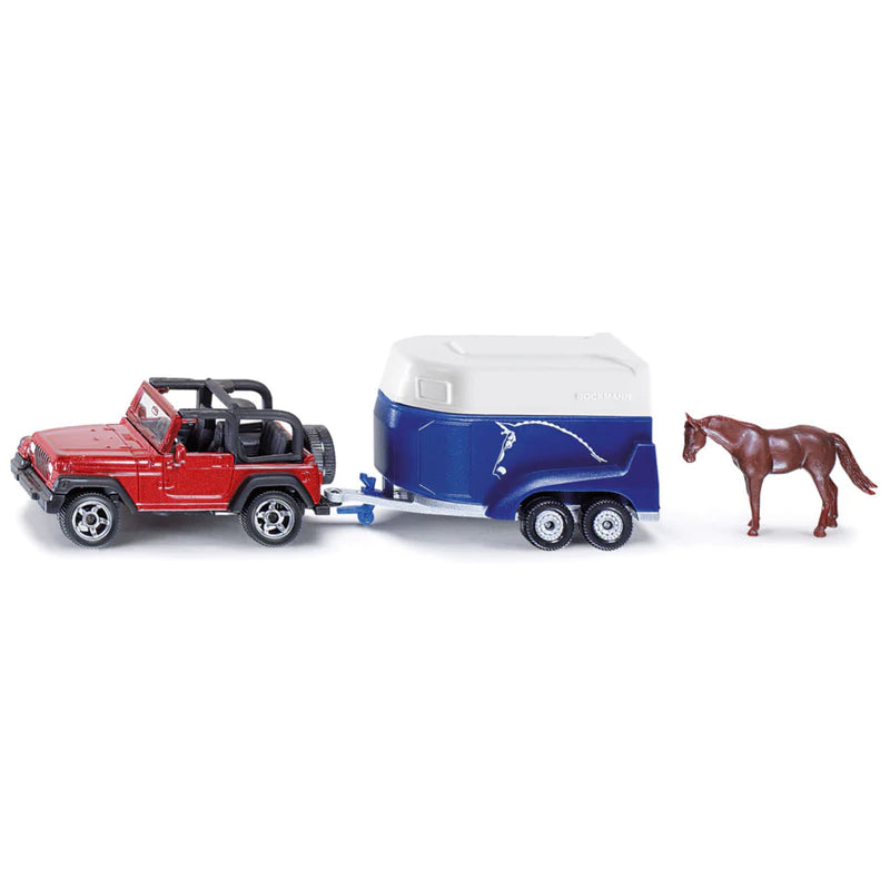 1:87 Jeep & Horse Trailer
