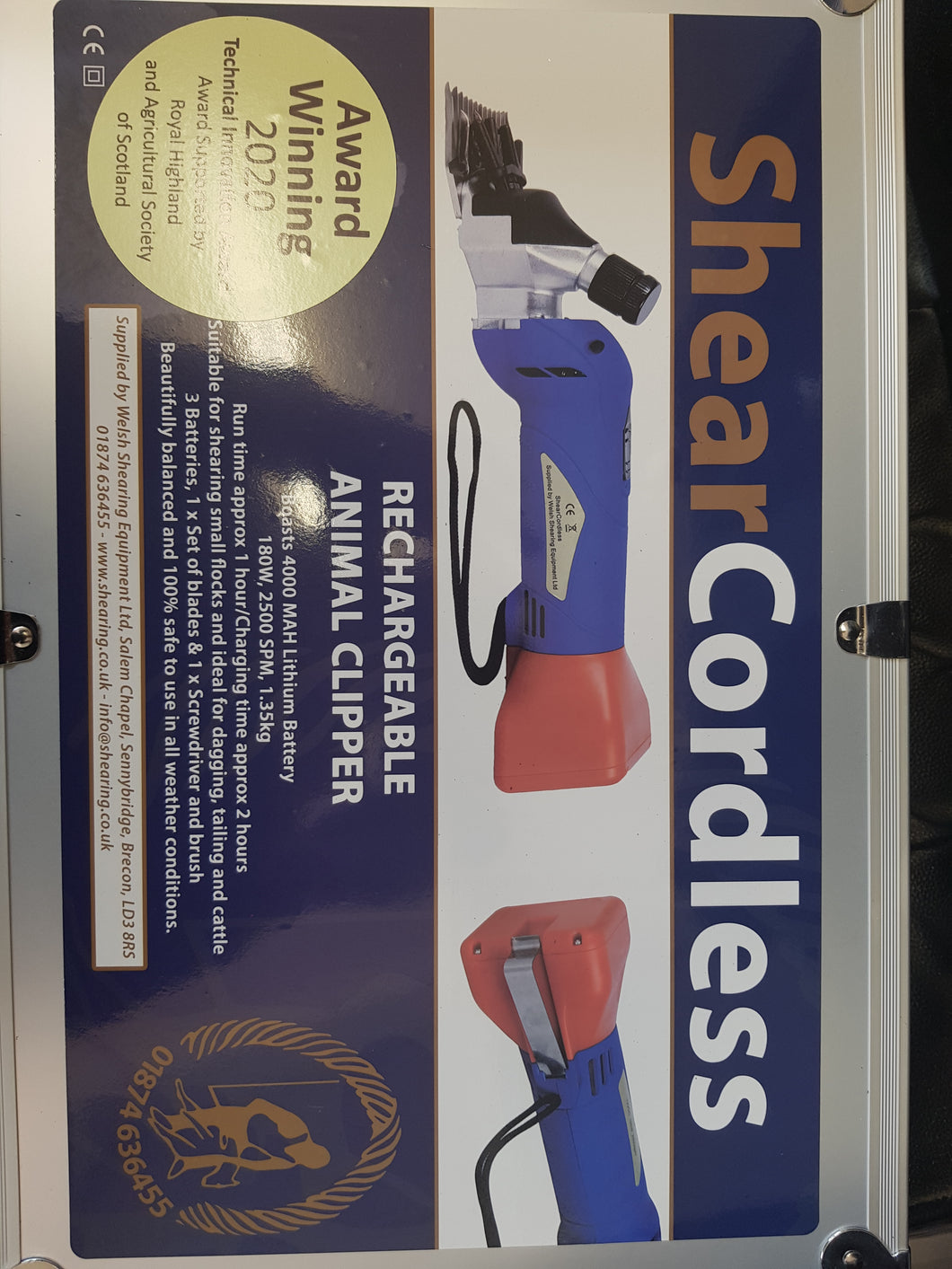 Cordless shears