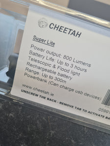 Cheetah rechargable super lite