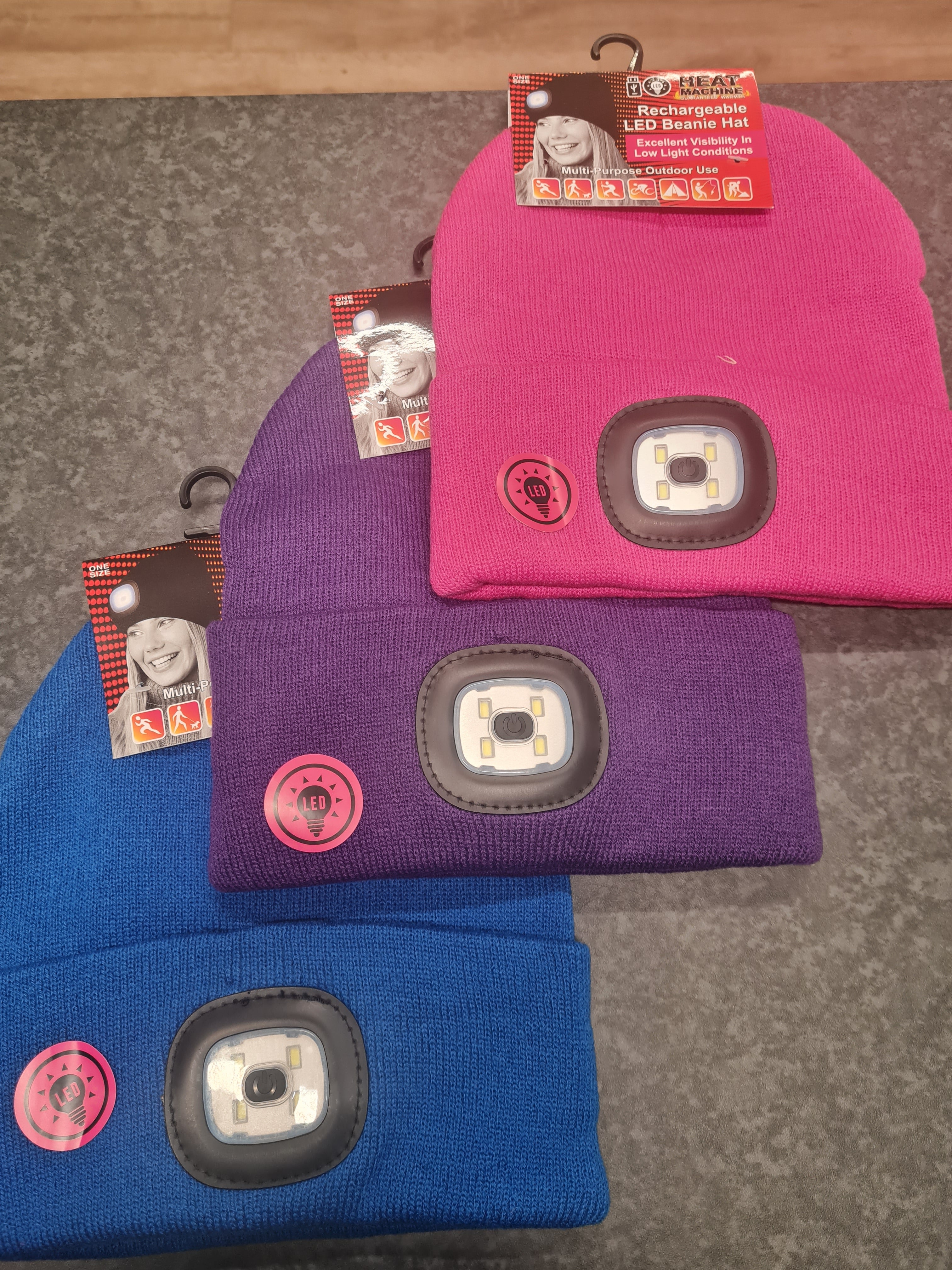 Heat Machine Rechargeable LED Hat