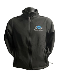 Kids Impact Black Softshell Jacket – V8 Lorry